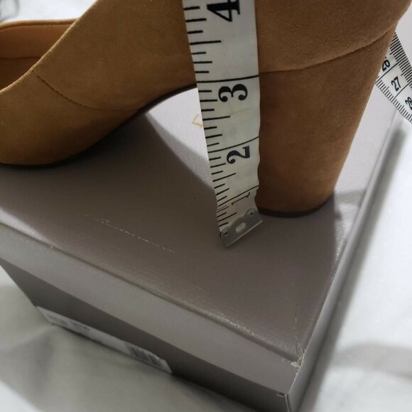 Franco Sarto Palma Women shoes Tan Suede Classic Pumps - Picture 8 of 9